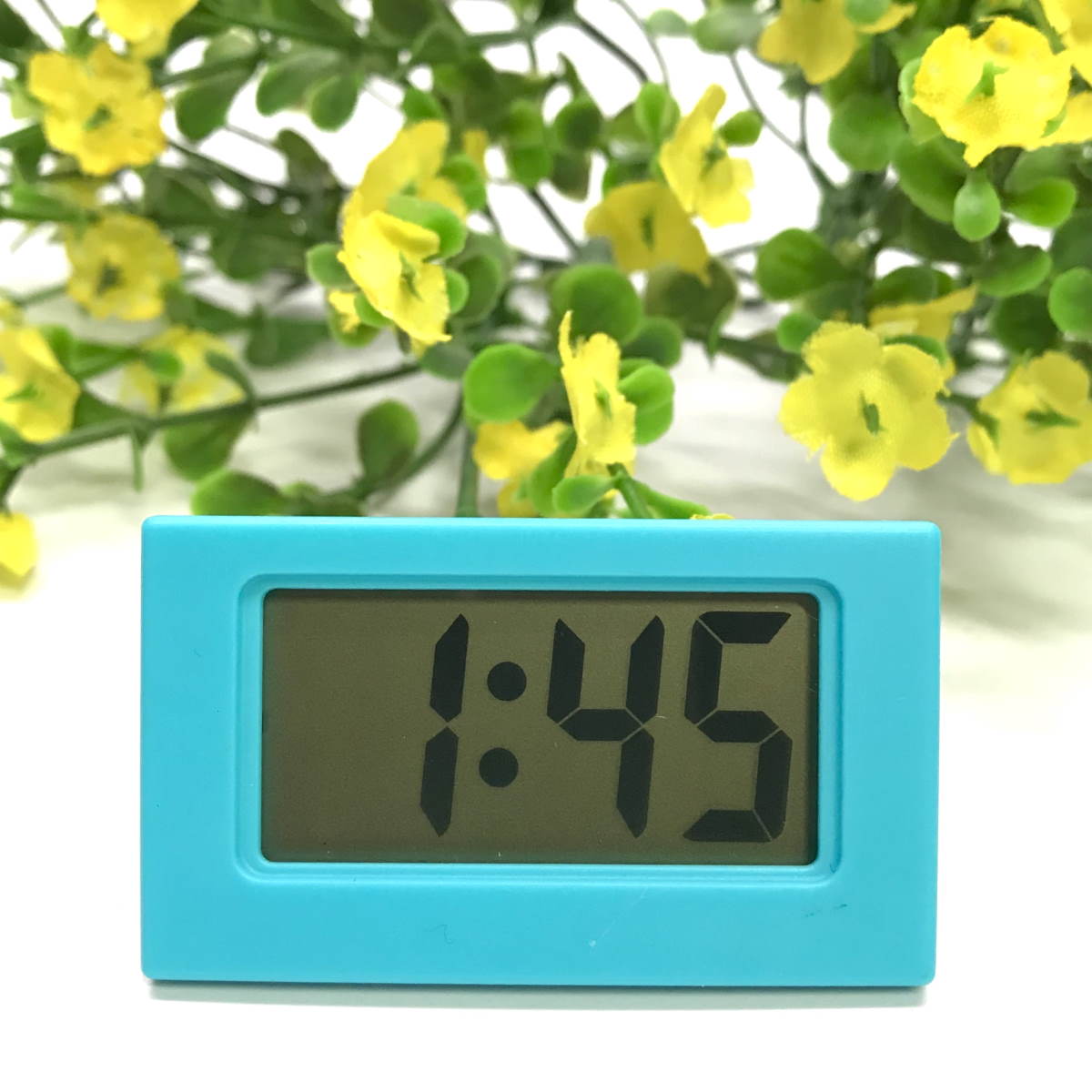 Checkmate Barker Mini Travel Digital Desk Clock Blue 6cm VGW-614-BLU 1