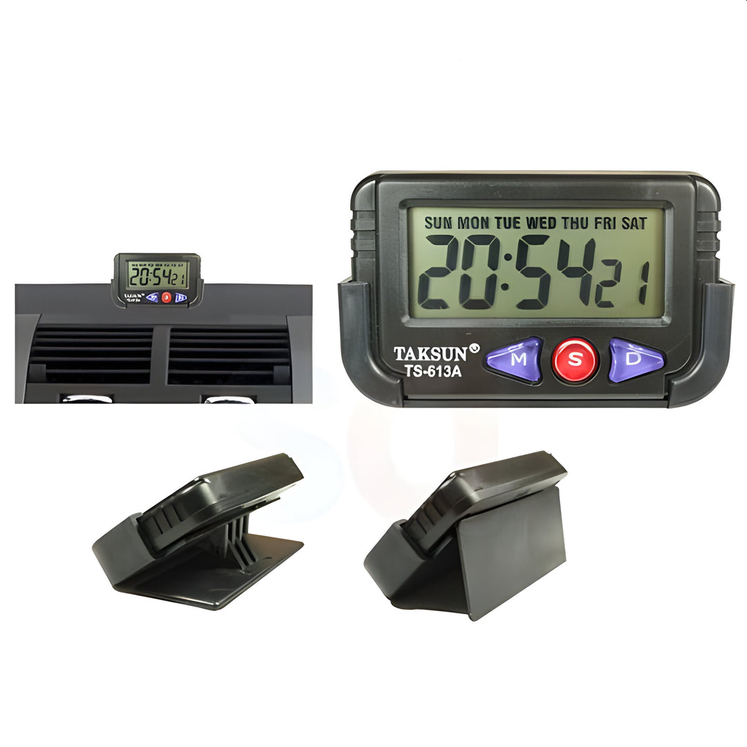 Checkmate Mini Travel Dashboard Digital Alarm Clock 8cm VGW-613 1