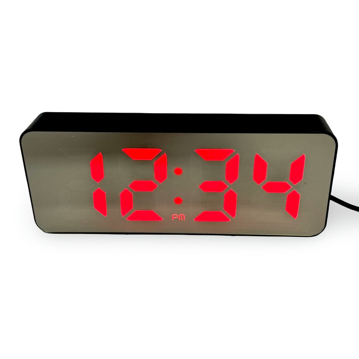 Checkmate Otto USB Powered Rainbow Digital LED Alarm Clock 15cm VGW-3821 3
