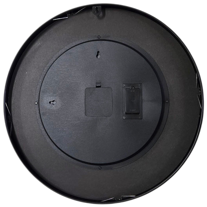 Chilli Decor 1968 London Old World Metal Moving Gears Wall Clock Beige 48cm TQ-E189 3 #size_48cm