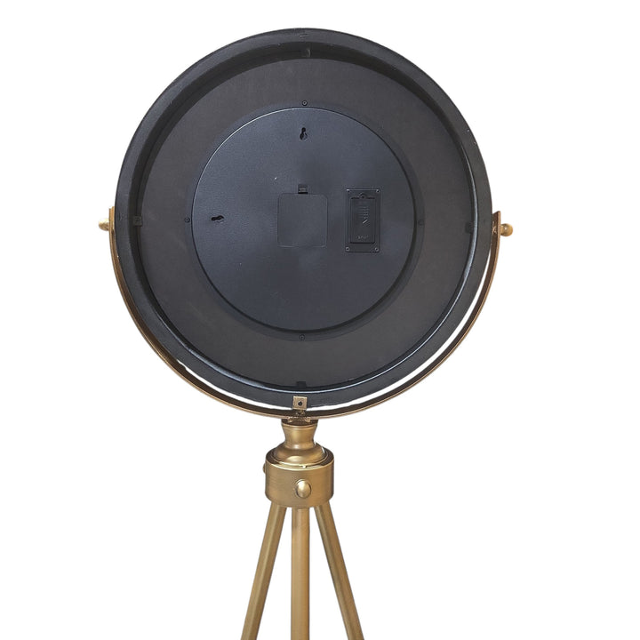 Chilli Decor 1968 London Wood Metal Tripod Moving Gears Floor Clock 185cm TQ-E237 3