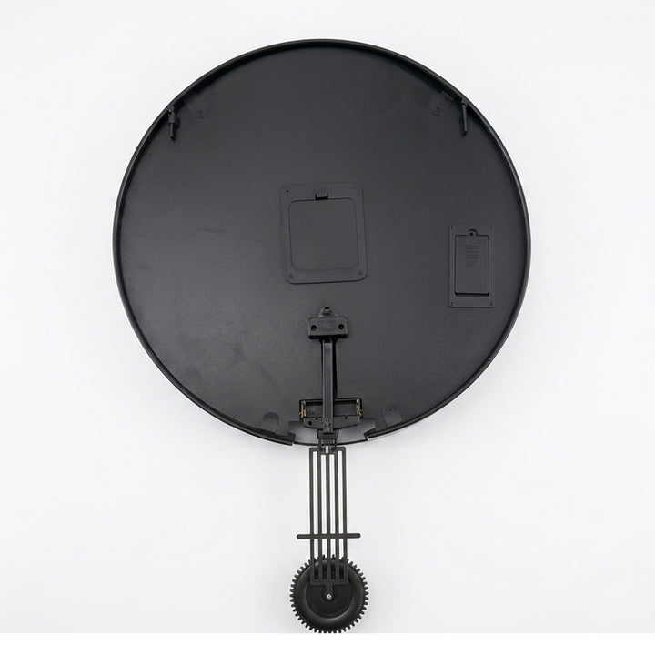 Chilli Decor Greenwich Metal Pendulum Moving Gears with Shelf Wall Clock 102cm TQ-E253 4