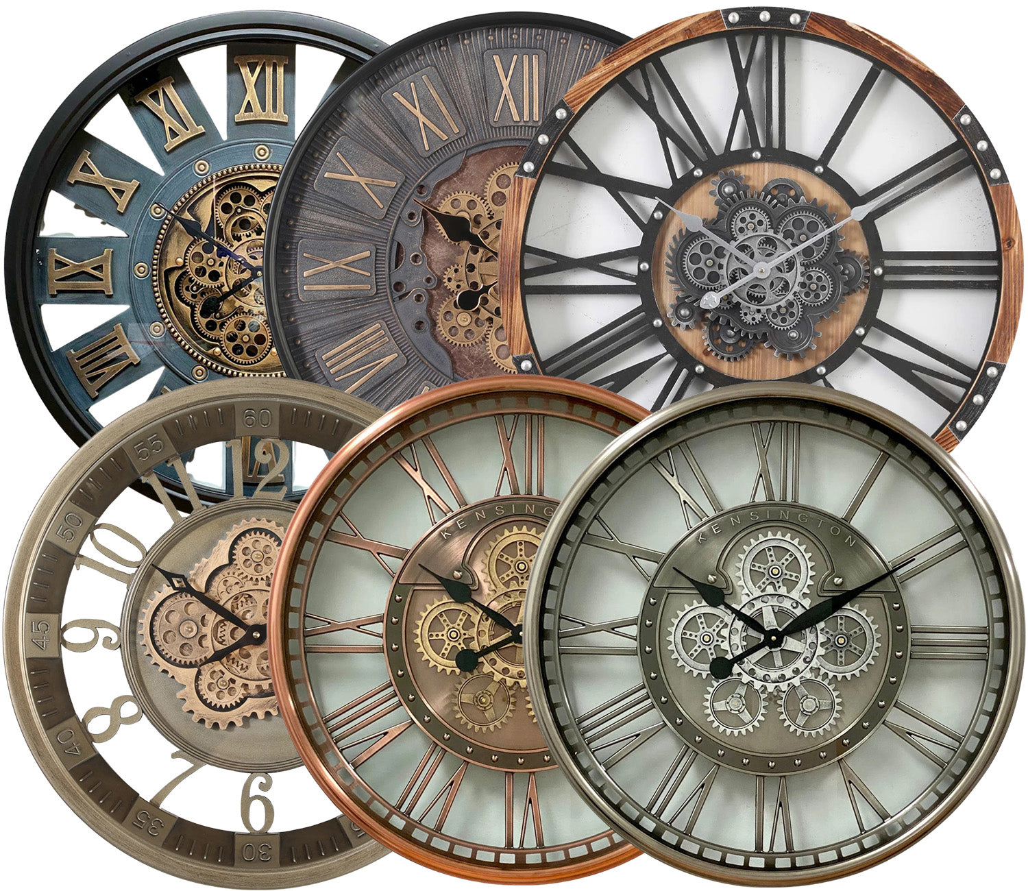 Moving Gears Clocks Sale