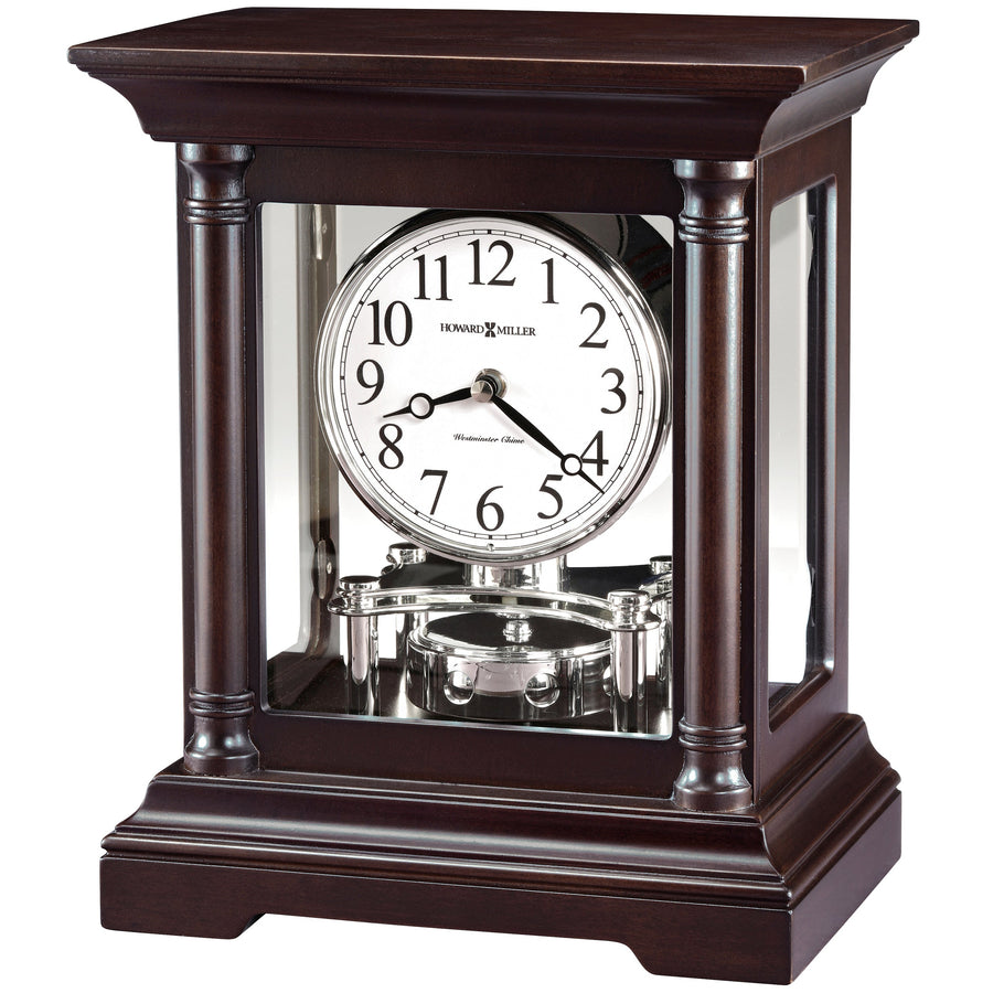 Howard Miller Cassidy Rotating Pendulum Chiming Mantel Clock 30cm 635198 1