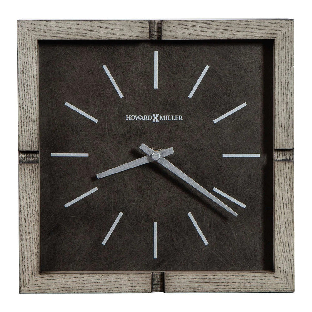 Howard Miller Fortin Square Wooden Accent Desk Clock 22cm 635229 2