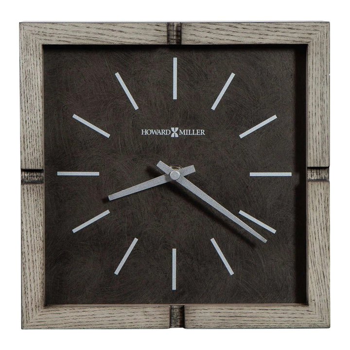 Howard Miller Fortin Square Wooden Accent Desk Clock 22cm 635229 2