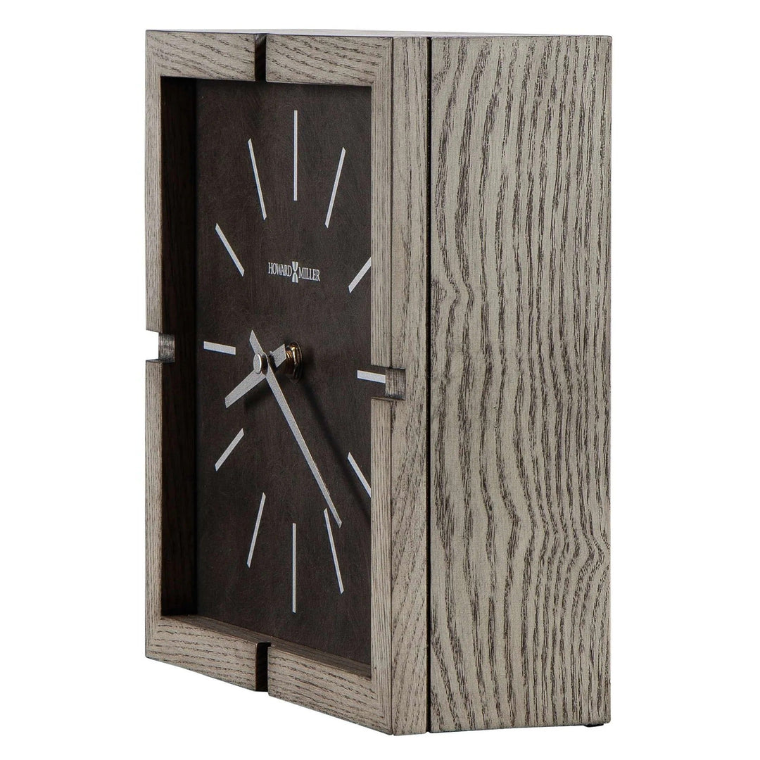 Howard Miller Fortin Square Wooden Accent Desk Clock 22cm 635229 3