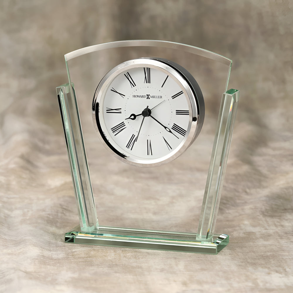 Howard Miller Granby Alarm Clock Glass 18cm 645781 4