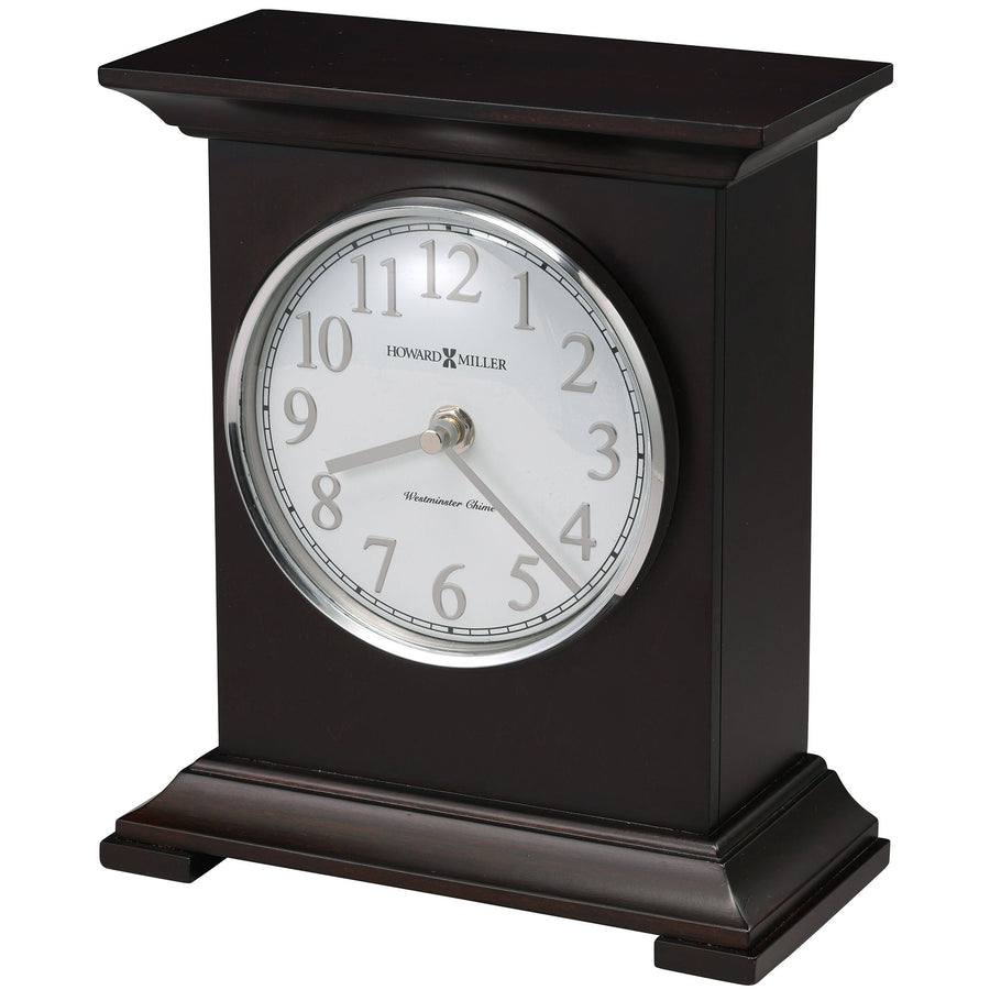 Howard Miller Nell Westminster Chime Mantel Clock Black Coffee 23cm 635235 1