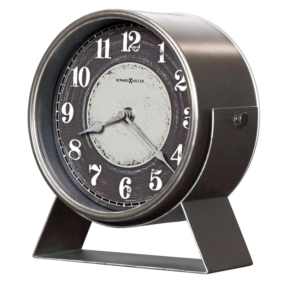 Howard Miller Seevers Rustic Metal Accent Desk Clock 23cm 635227 1
