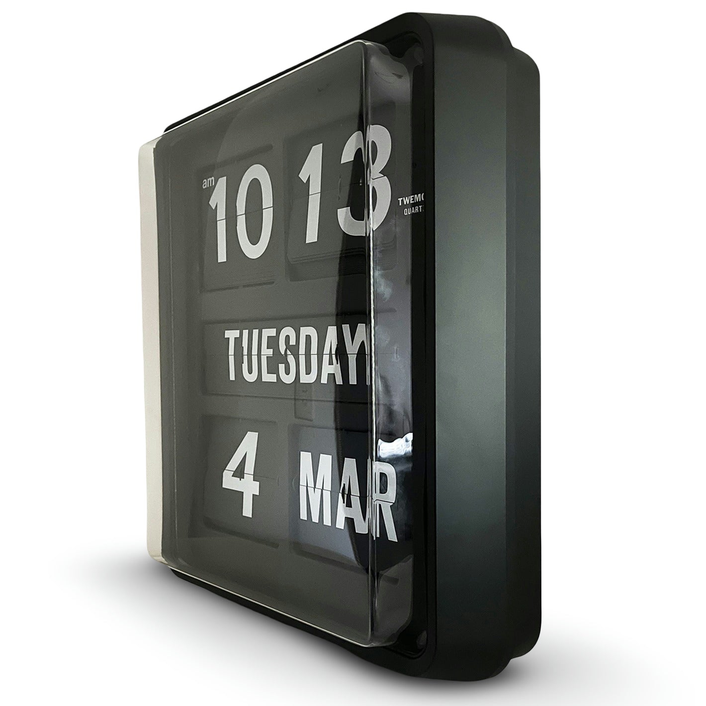 Jadco Giant Day Of The Week Flip Calendar Wall Clock Black 57cm BQ1700-AllBlack 2