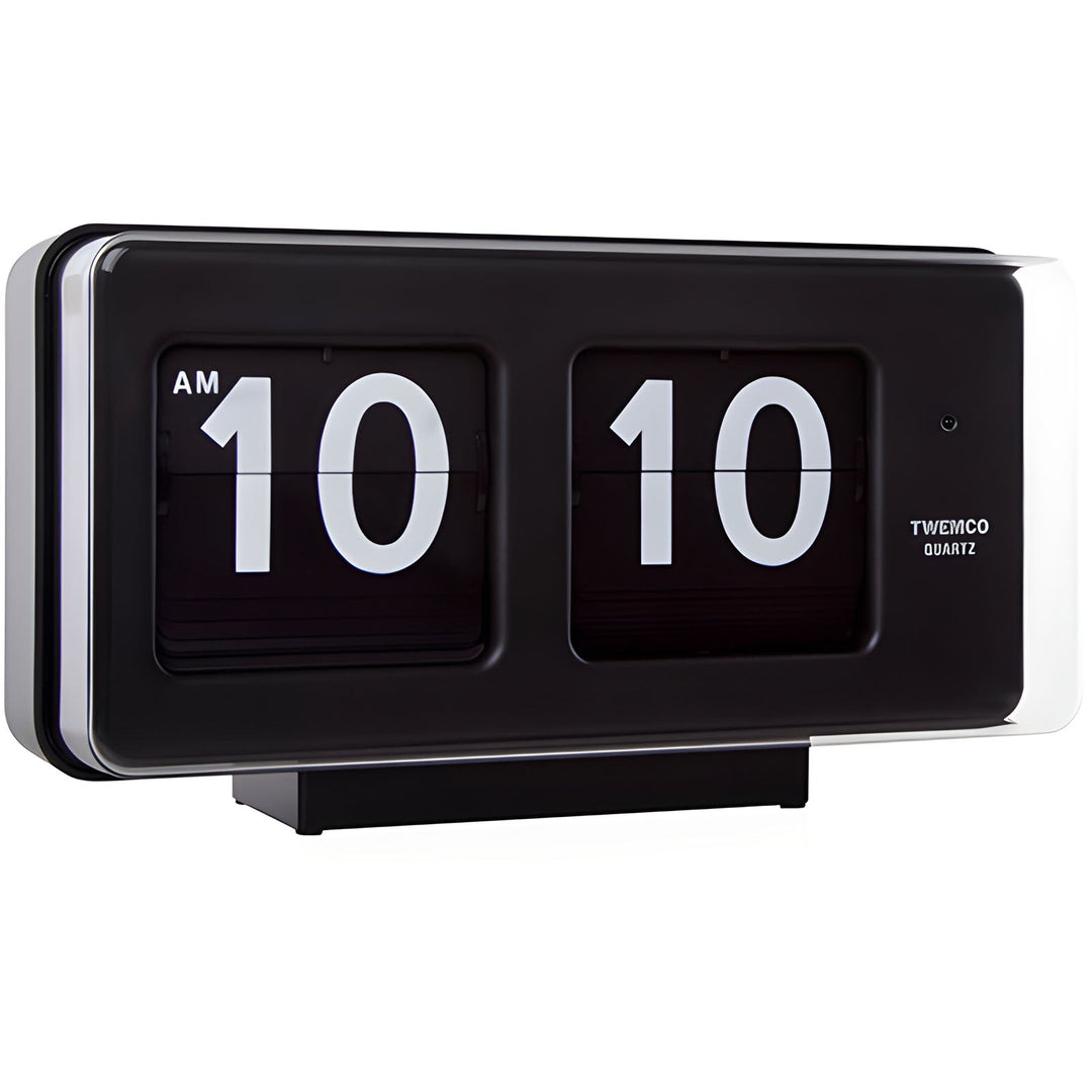 Jadco Harvey Digital Flip Card Wall and Desk Clock Black 24hr 29cm BQ50-24HR-Black 1 #time-format_24hr