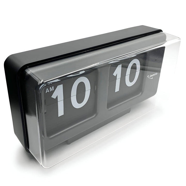 Jadco Harvey Digital Flip Card Wall and Desk Clock Black 24hr 29cm BQ50-24HR-Black 3 #time-format_24hr