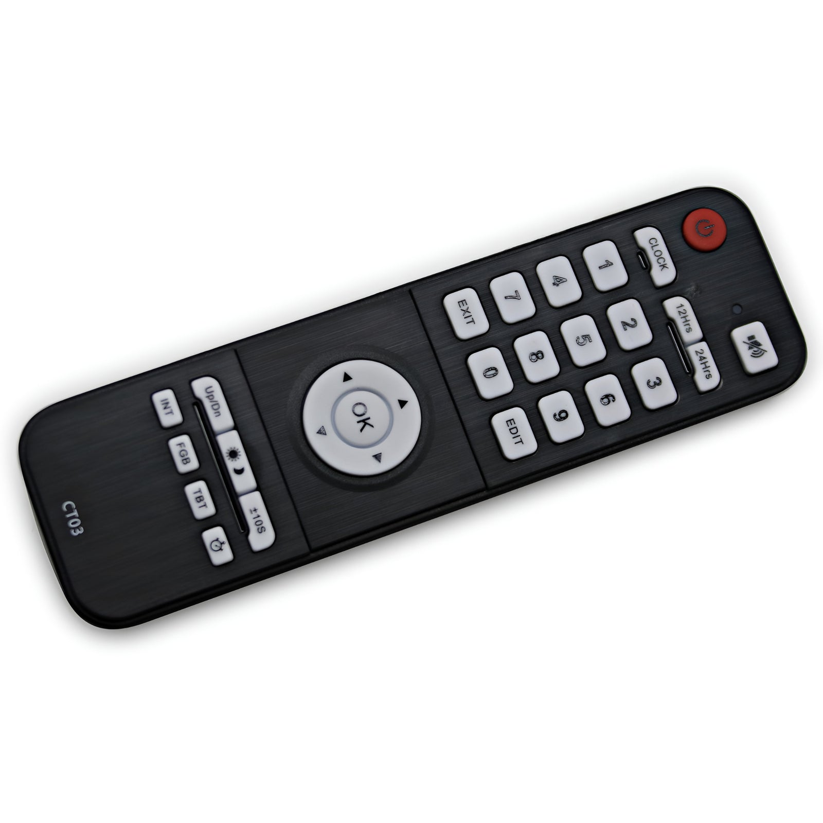 Jadco Large Mains Powered Green LED with Remote Wall Clock 42cm 4500-Green 2