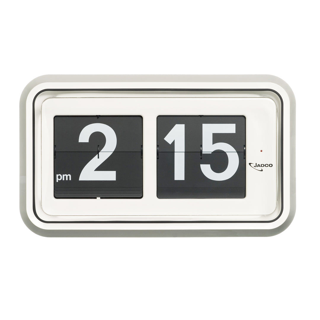 Jadco Reserve Mains Powered Flip Wall Clock, 32cm R58 3