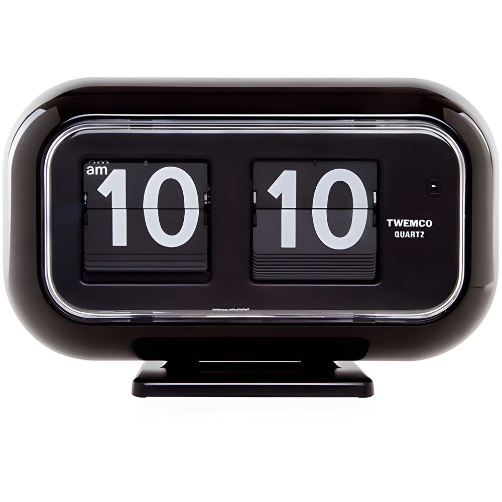 Jadco Wolly Digital Flip Card Wall and Desk Clock Black 23cm QT35 2