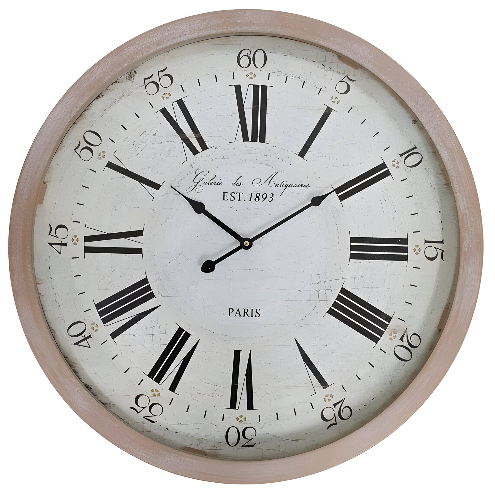 Koda Living Distressed Galerie Des Antiquaires Wall Clock 60cm KC2288 1
