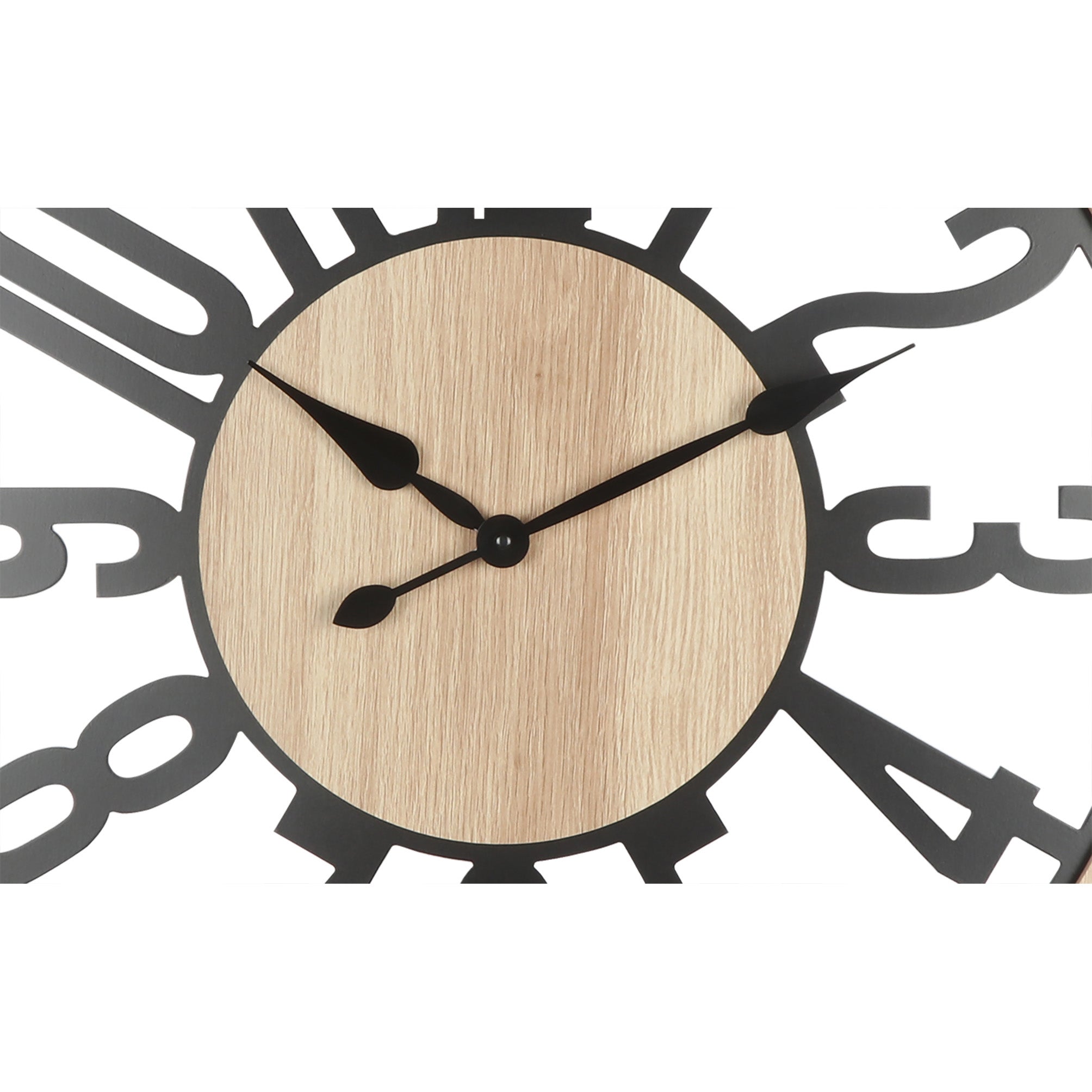 Buy Woodland Floating Numbers Wall Clock 60cm Online – Oh Clocks