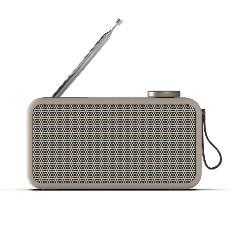 Kreafunk Atune DAB Radio BT Speaker Alarm Clock Ivory Sand 20cm KFFU19 3