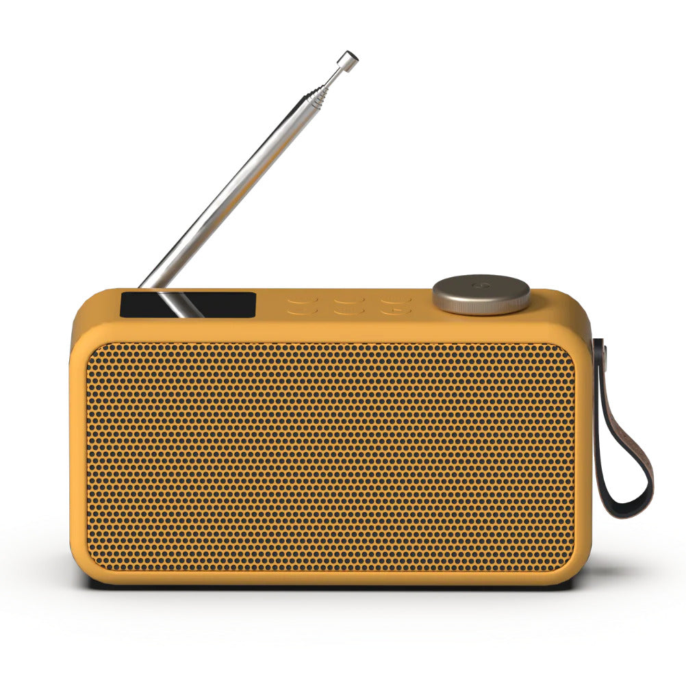 Kreafunk Atune DAB Radio BT Speaker Alarm Clock Mango Burst 20cm KFFU16 1