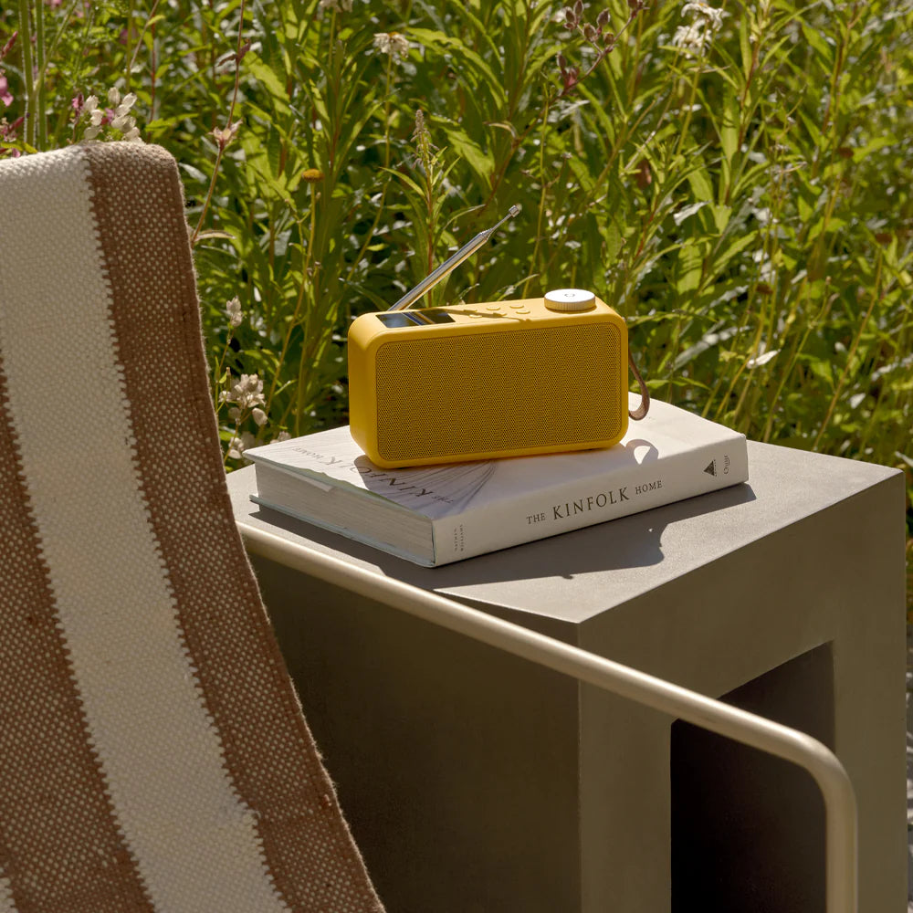 Kreafunk Atune DAB Radio BT Speaker Alarm Clock Mango Burst 20cm KFFU16 2