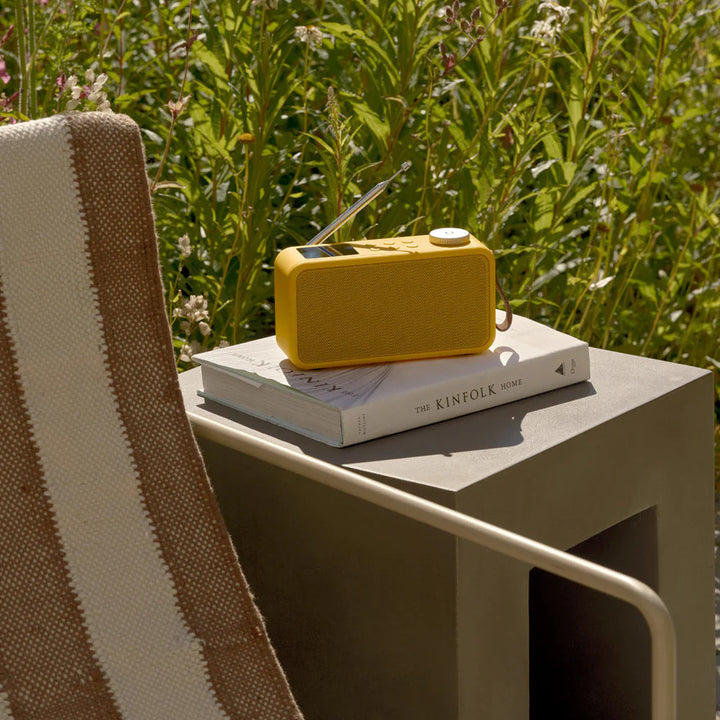 Kreafunk Atune DAB Radio BT Speaker Alarm Clock Mango Burst 20cm KFFU16 2