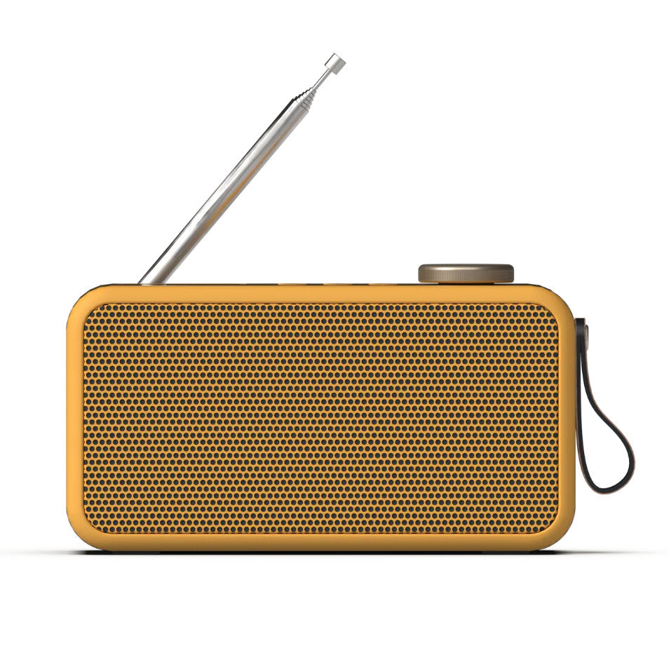 Kreafunk Atune DAB Radio BT Speaker Alarm Clock Mango Burst 20cm KFFU16 3