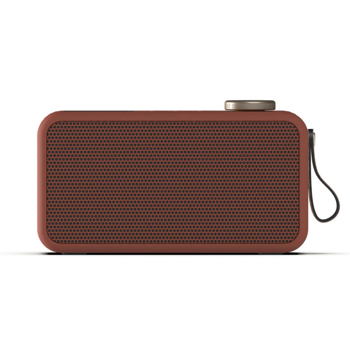 Kreafunk Atune DAB Radio BT Speaker Alarm Clock Terracotta 20cm KFFU13 4