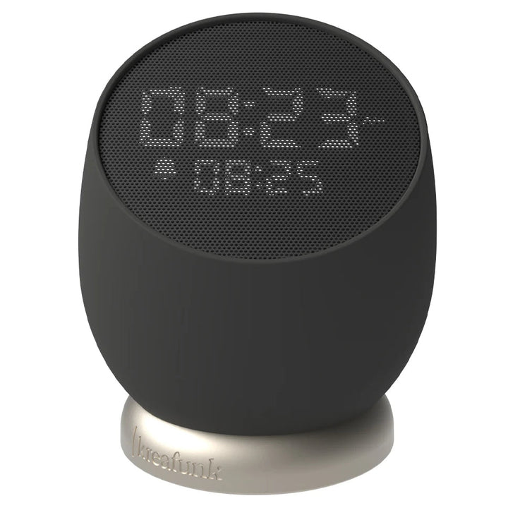 Kreafunk Bell Wireless Flip To Snooze Alarm Clock Black 9cm KFYI02 2