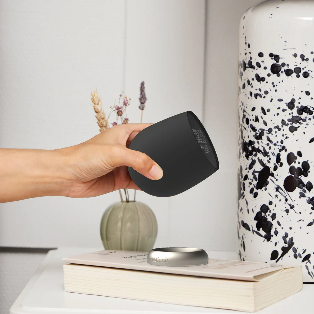 Kreafunk Bell Wireless Flip To Snooze Alarm Clock Black 9cm KFYI02 3