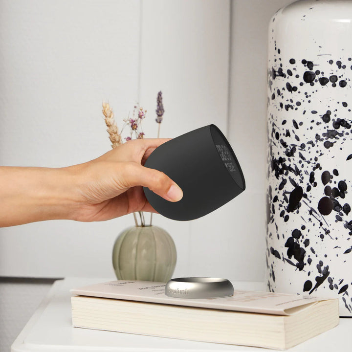 Kreafunk Bell Wireless Flip To Snooze Alarm Clock Black 9cm KFYI02 3