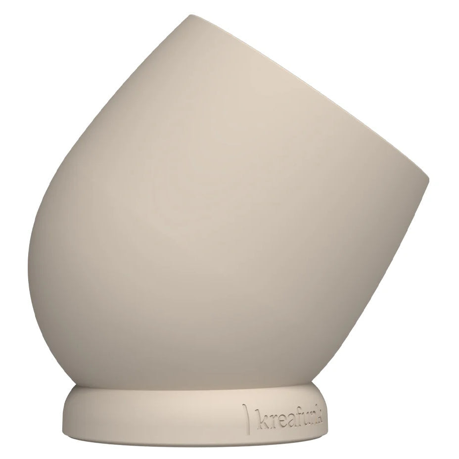 Kreafunk Bell Wireless Flip To Snooze Alarm Clock Ivory Sand 9cm KFYI09 4