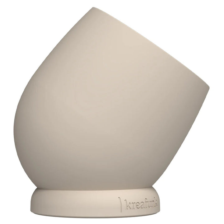 Kreafunk Bell Wireless Flip To Snooze Alarm Clock Ivory Sand 9cm KFYI09 4