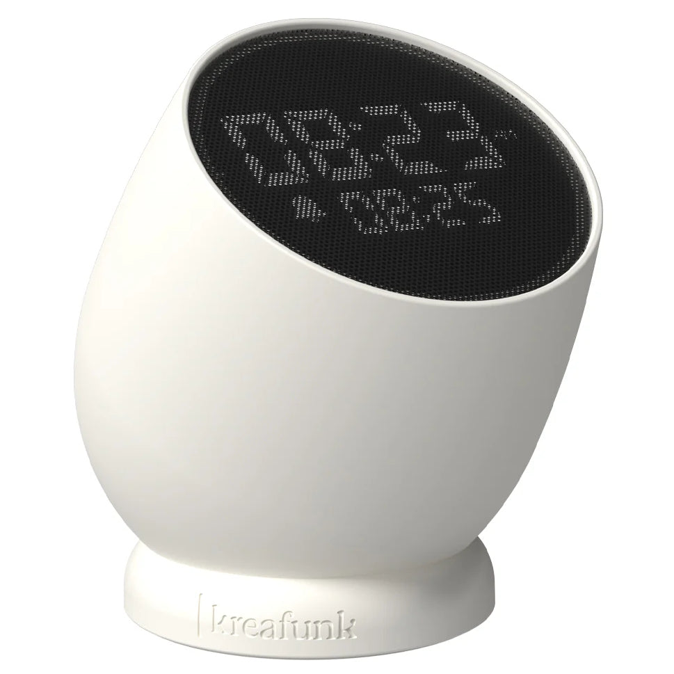 Kreafunk Bell Wireless Flip To Snooze Alarm Clock White 9cm KFYI01 1