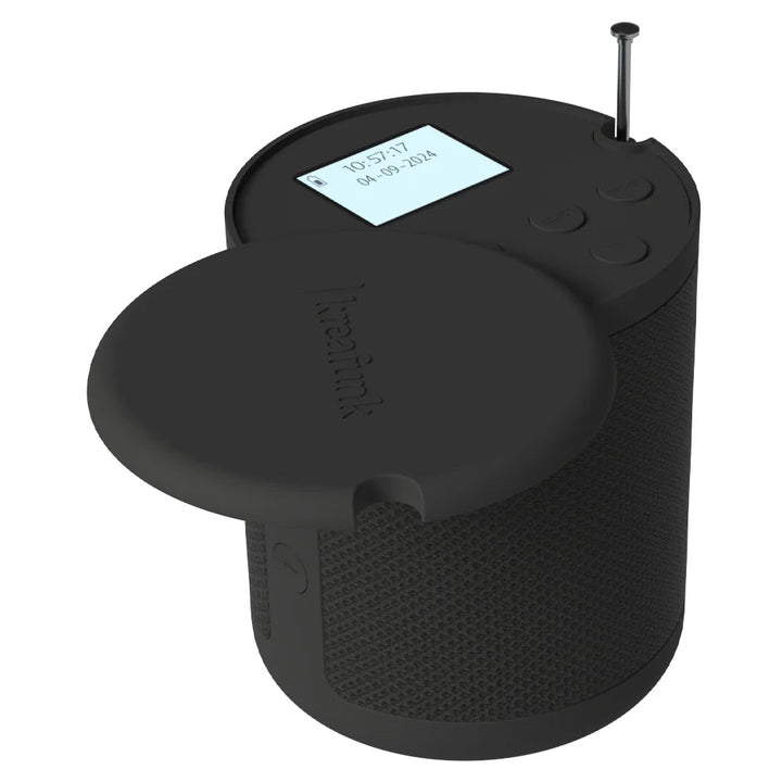 Kreafunk Dabbie DAB Radio BT Speaker Alarm Clock Black 11cm KFFU02 7