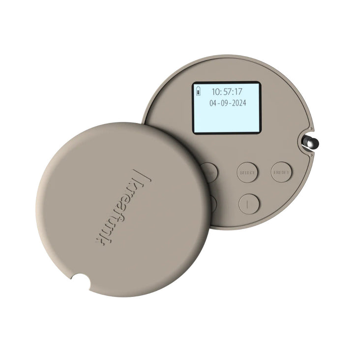 Kreafunk Dabbie DAB Radio BT Speaker Alarm Clock Ivory Sand 11cm KFFU09 12