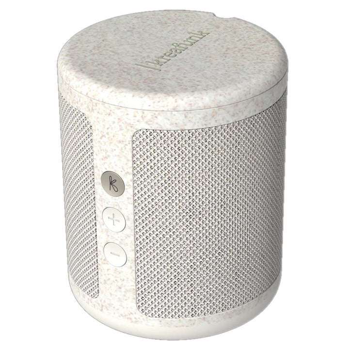 Kreafunk Dabbie DAB Radio BT Speaker Alarm Clock Wheat 11cm KFFU07 4