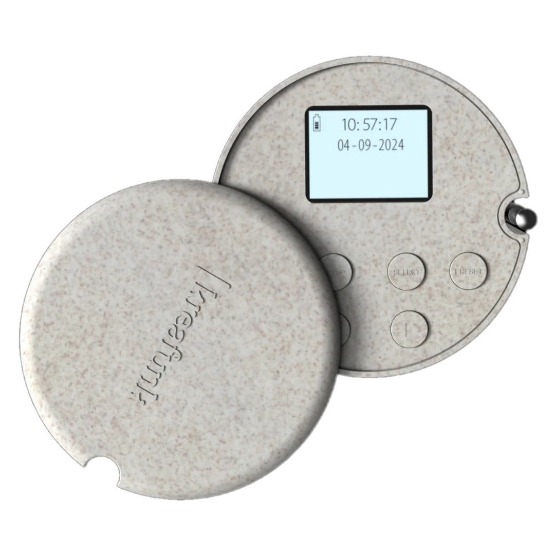 Kreafunk Dabbie DAB Radio BT Speaker Alarm Clock Wheat 11cm KFFU07 6