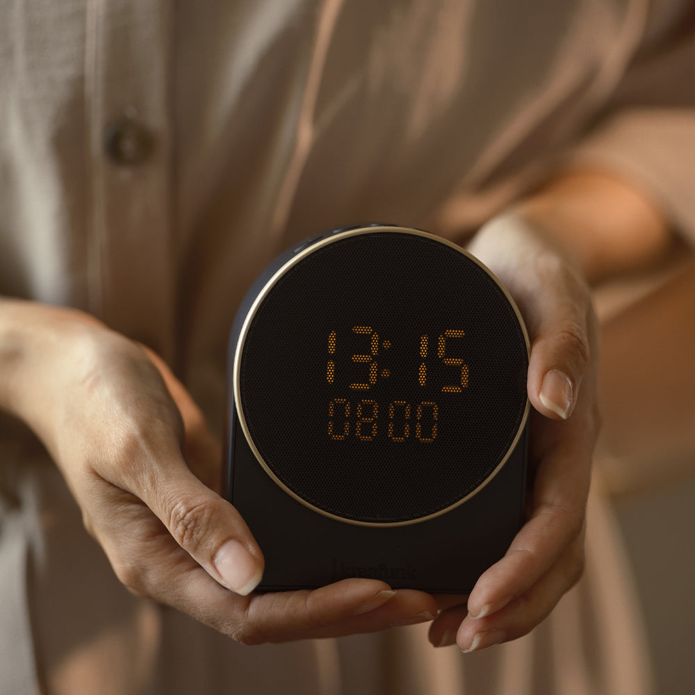 Kreafunk Ivy LED Bluetooth Speaker Alarm Clock Black 11cm KFEW22 2