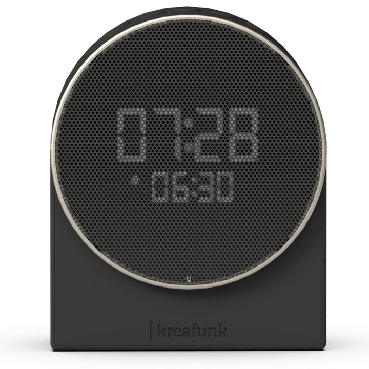 Kreafunk Ivy LED Bluetooth Speaker Alarm Clock Black 11cm KFEW22 3