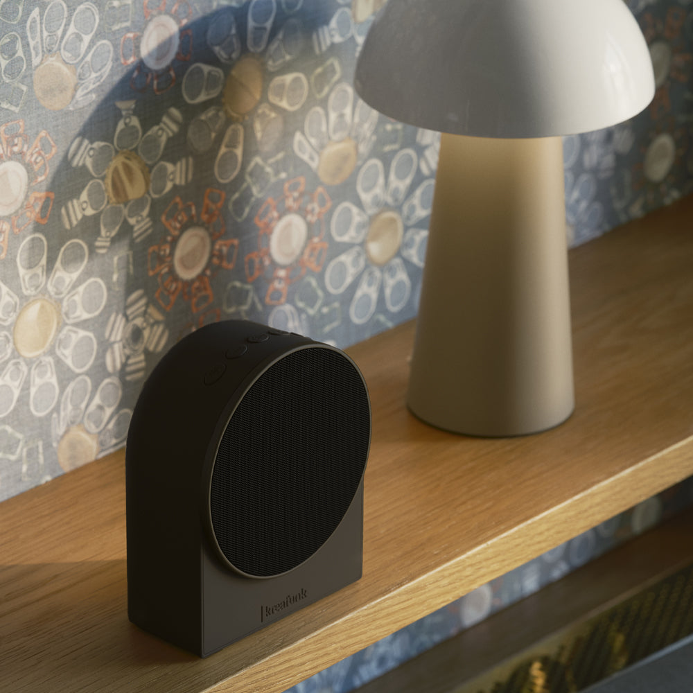 Kreafunk Ivy LED Bluetooth Speaker Alarm Clock Black 11cm KFEW22 4