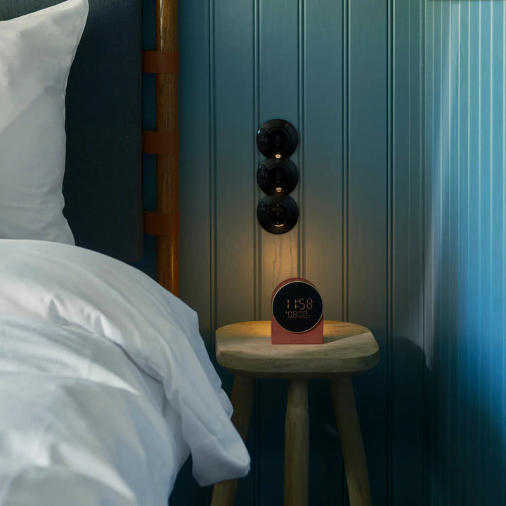 Kreafunk Ivy LED Bluetooth Speaker Alarm Clock Terracotta 11cm KFEW23 3