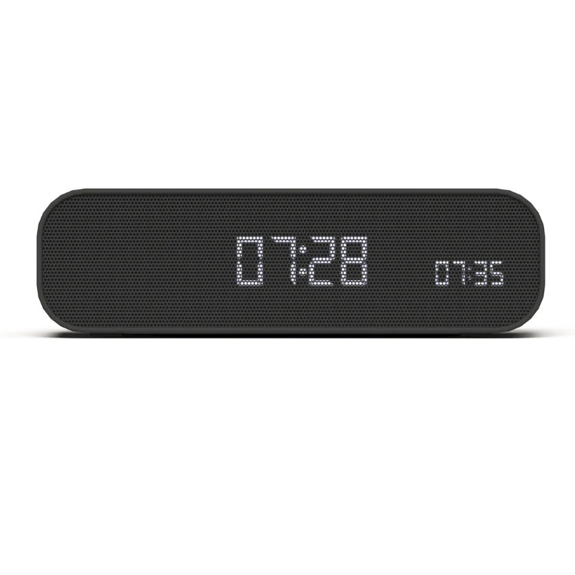 Kreafunk Wakie Qi Charging BT Speaker Alarm Clock Black 16cm KFKE192 4