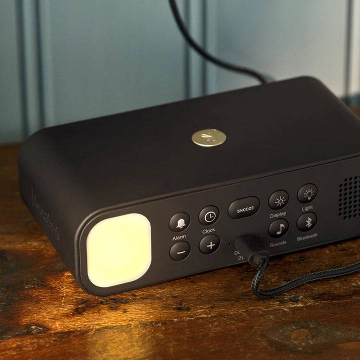 Kreafunk Wakie Qi Charging BT Speaker Alarm Clock Nordic Green 16cm KFKE198 4