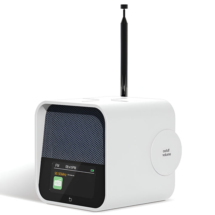 Lexon Oslo DAB FM Radio Charging Bluetooth Alarm Clock White 11cm LD-LA130W 6