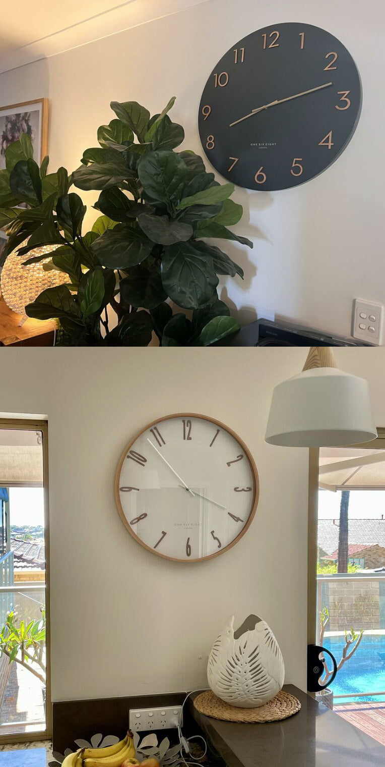 Modern Wall Clock Customer Photo 1