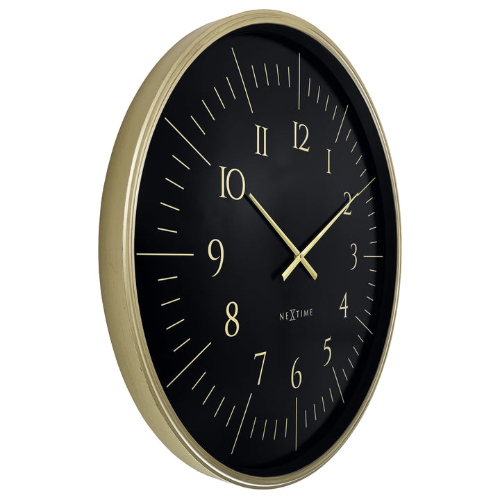 NeXtime Galaxy Large Wall Clock Black 77cm 573332ZW 2