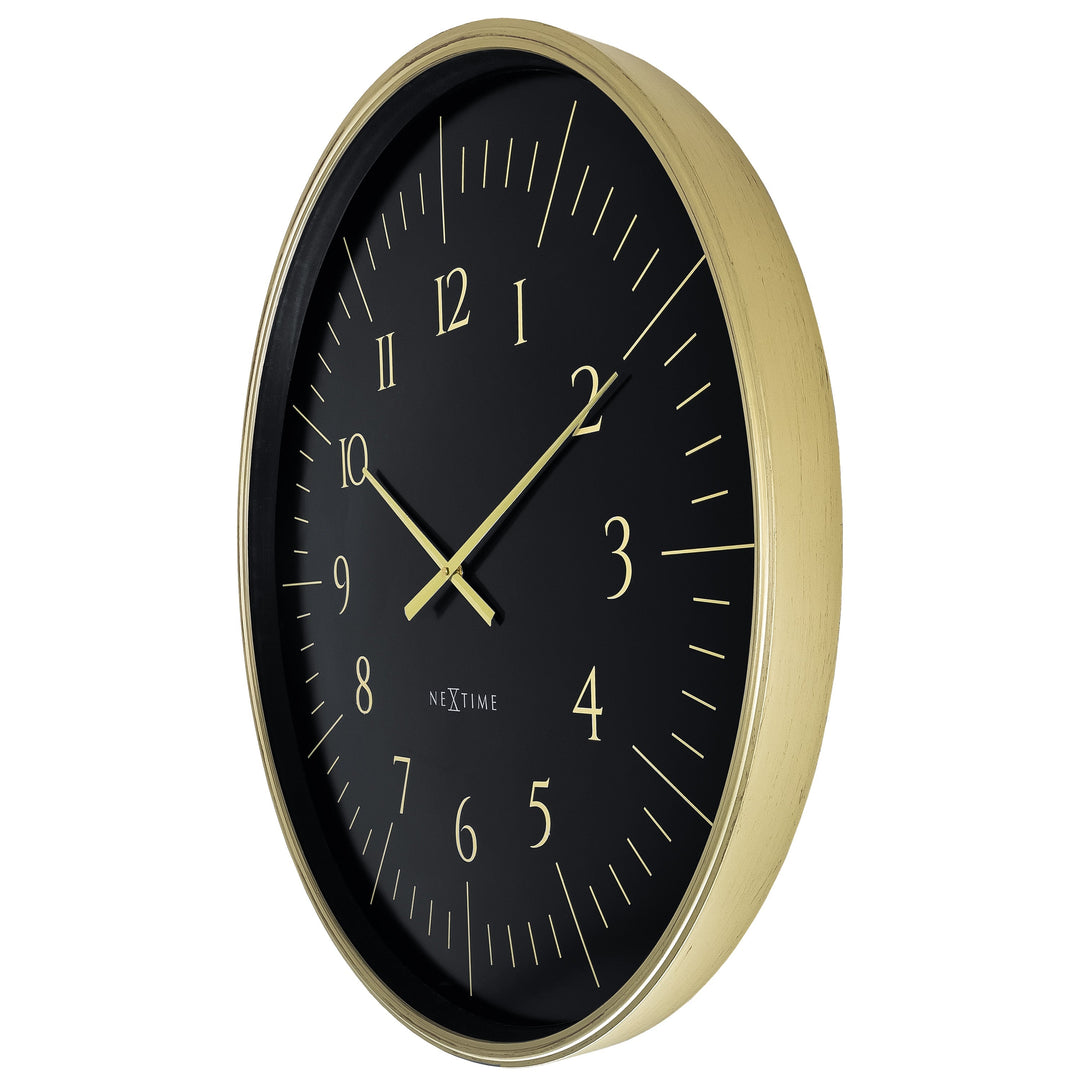 NeXtime Galaxy Large Wall Clock Black 77cm 573332ZW 3 #size_77cm