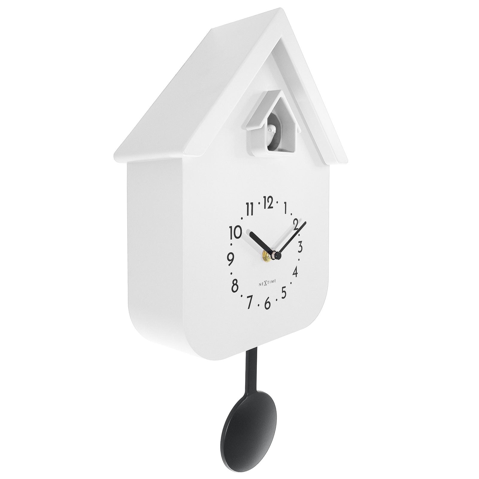 NeXtime Twitter Cuckoo Wall Clock White 42cm 573328WI 2