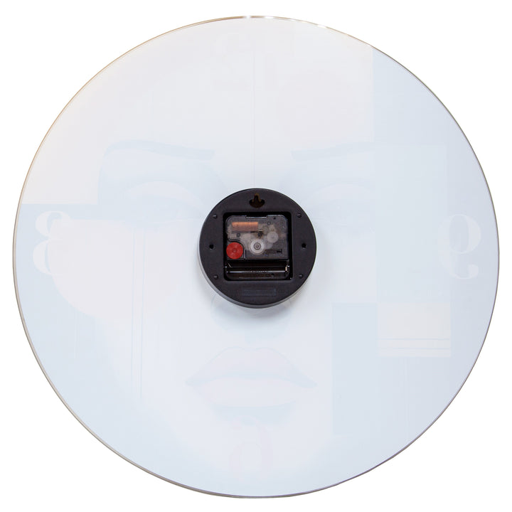 NeXtime Vogue Glass Wall Clock Multicolour 43cm 578199 8